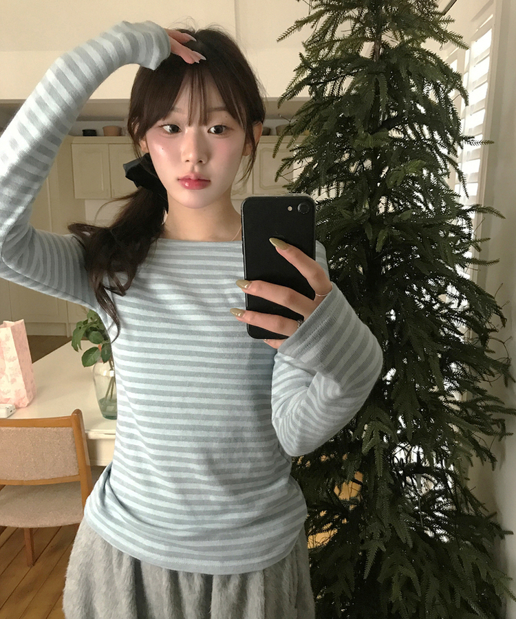 ヘイソーブル長袖Ｔシャツ SKY BLUE