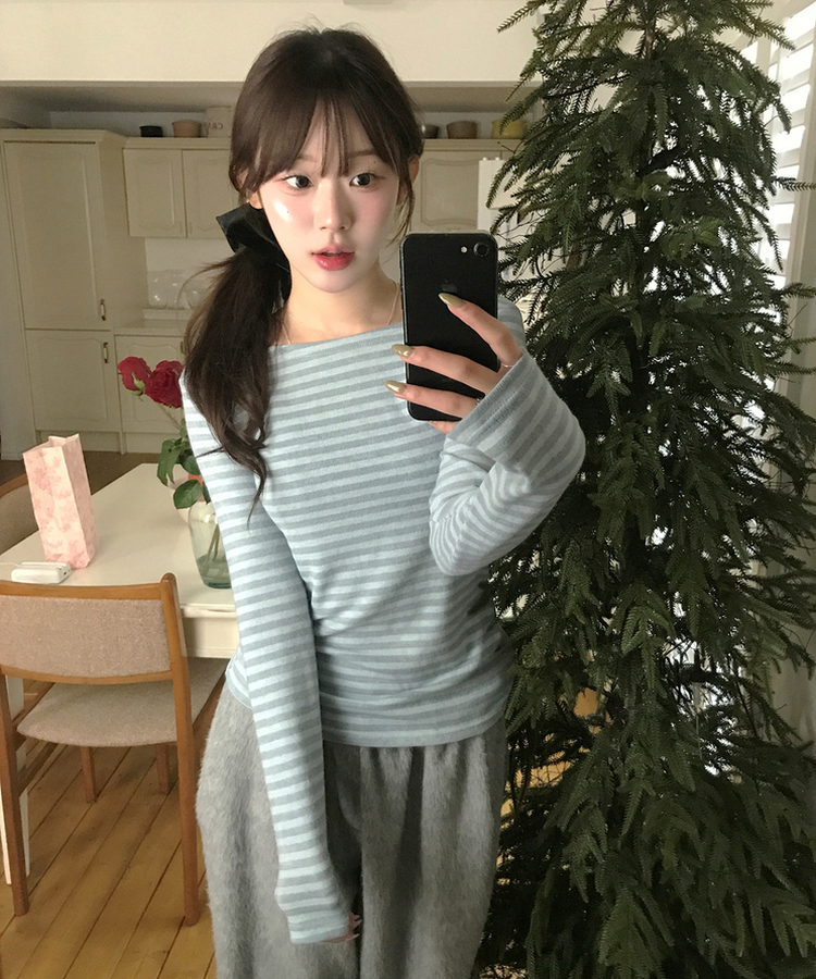 ヘイソーブル長袖Ｔシャツ SKY BLUE