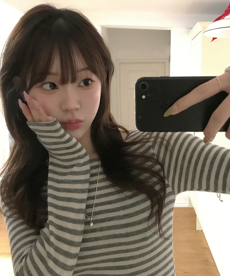 ヘイソーブル長袖Ｔシャツ GREY