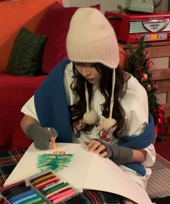 ウォーマーロング手袋 GREY