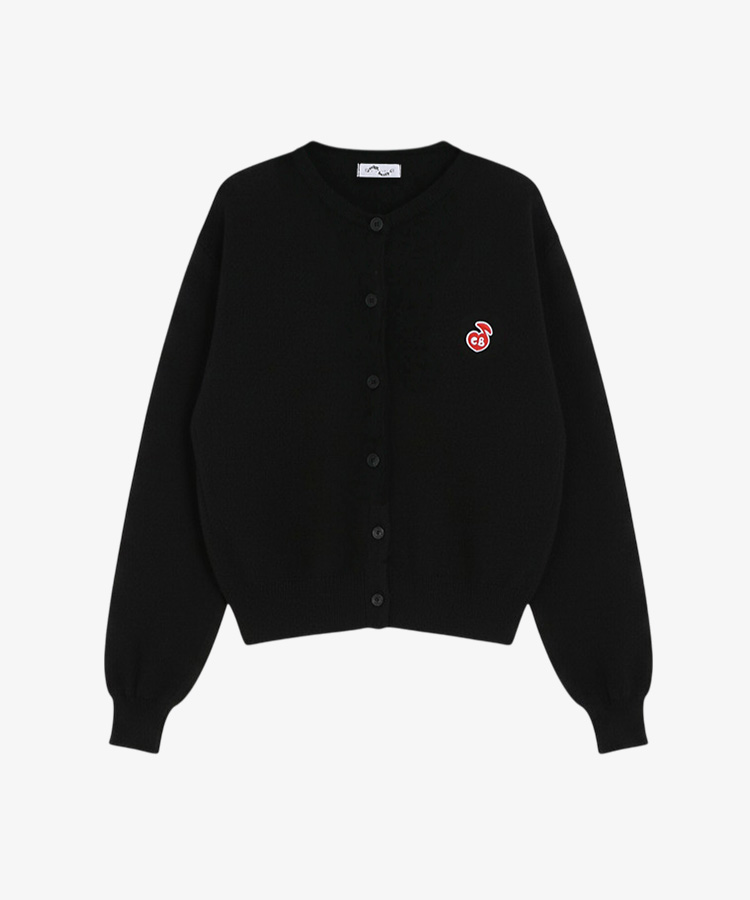 【❤️MADE】 刺繍ラウンドネックカーディガン