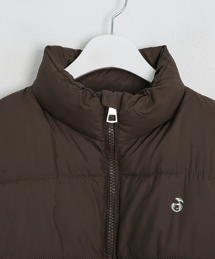 【❤️MADE】 ブローチ付きベーシックショートダウン