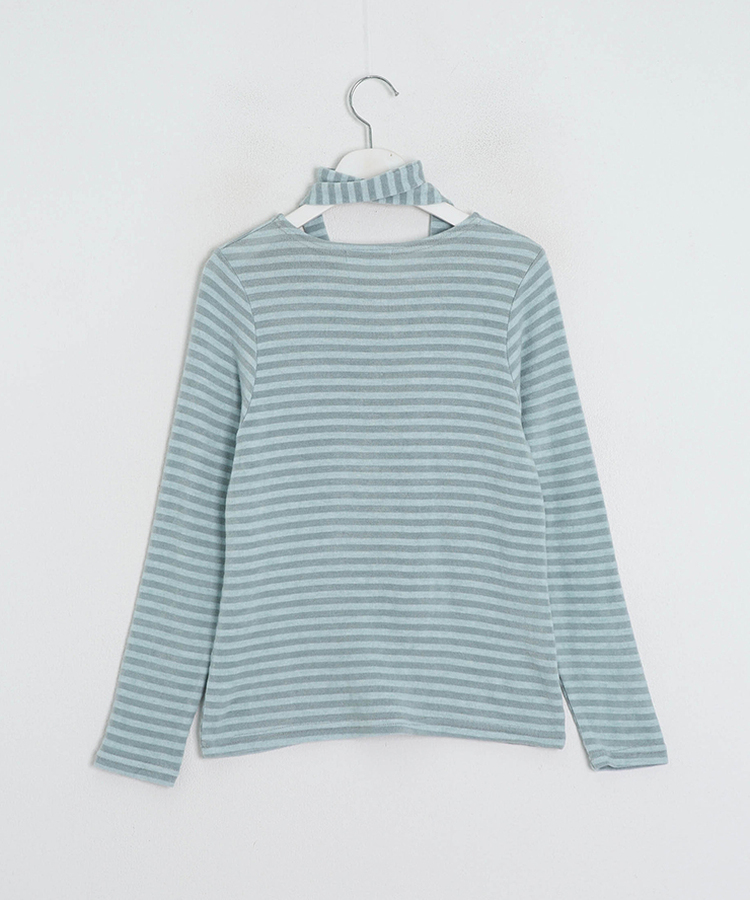 【❤️MADE/SET】ブローチ付きストライプＴシャツ