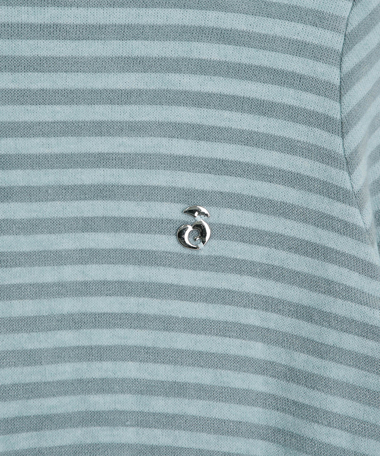 【❤️MADE/SET】ブローチ付きストライプＴシャツ