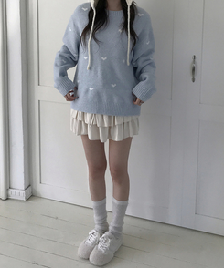 ボアフリースバレエムードシューズ IVORY