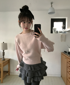 ベニーリボンニット PINK