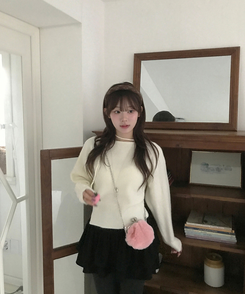 ベニーリボンニット IVORY