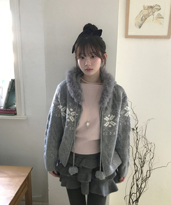 ベニーリボンニット PINK