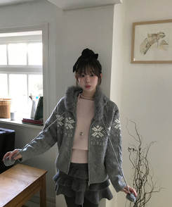 ベニーリボンニット PINK