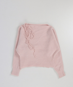 ベニーリボンニット