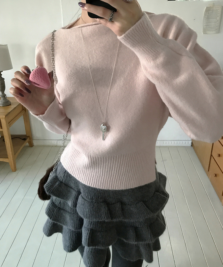 ベニーリボンニット PINK