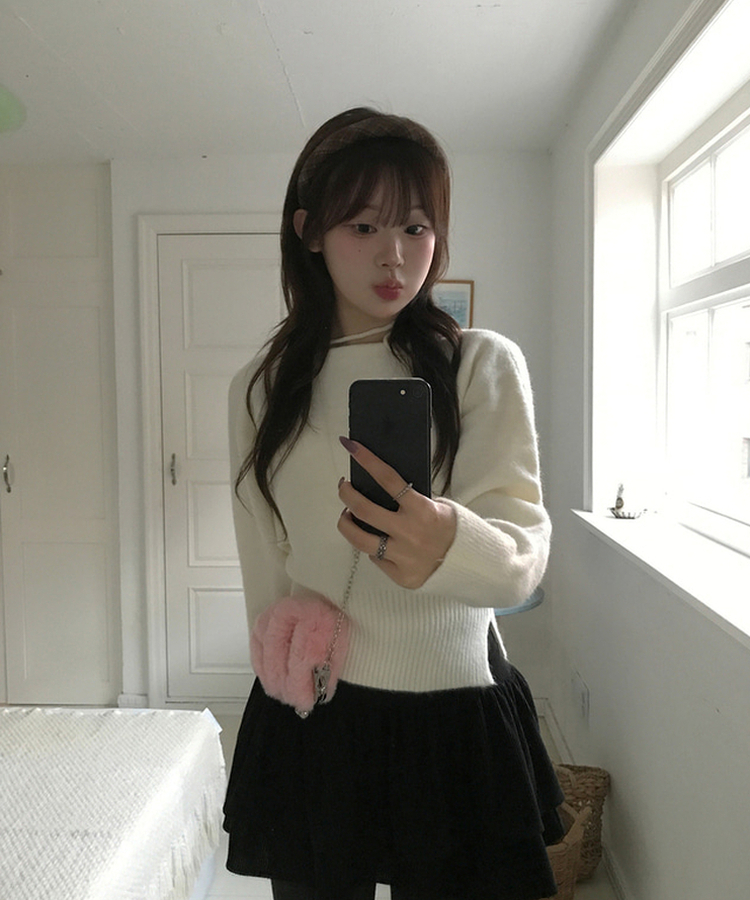 ベニーリボンニット IVORY