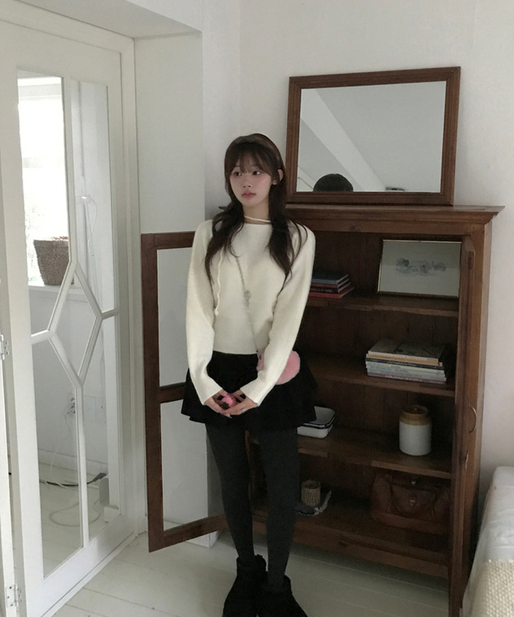 ベニーリボンニット IVORY