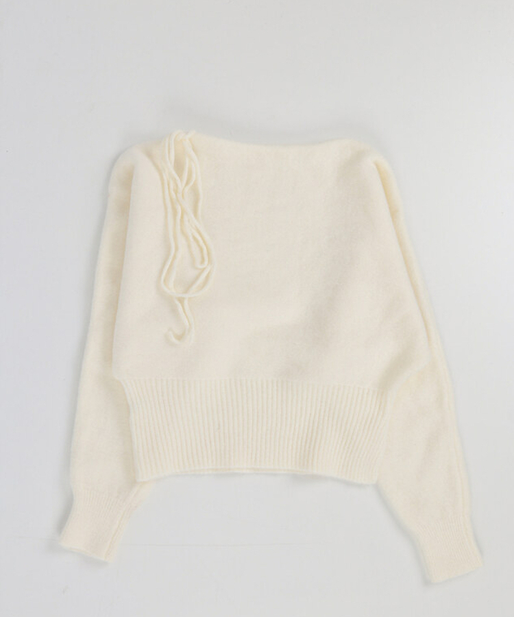 ベニーリボンニット