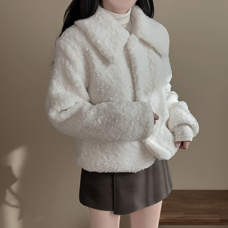 ファーキルティング裏地ウールジャケット｜ジャケット｜韓国