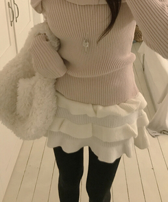 フェアリーティアードスカート IVORY