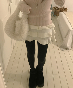 フェアリーティアードスカート IVORY