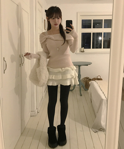 フェアリーティアードスカート IVORY