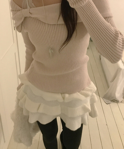 フェアリーティアードスカート IVORY