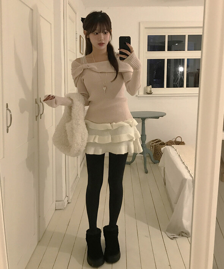 フェアリーティアードスカート IVORY