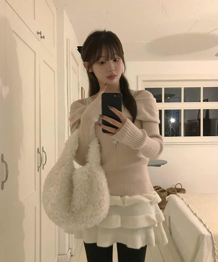 ベラリボンニット PINK