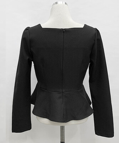 レースフレアブラウス