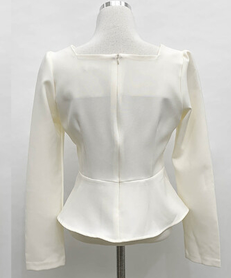 レースフレアブラウス