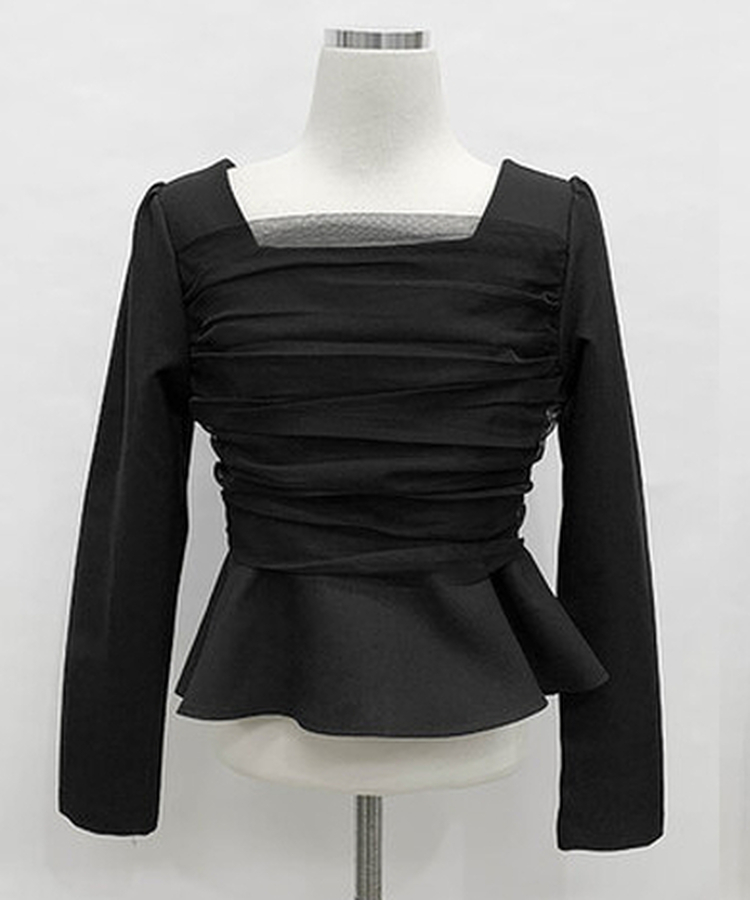 レースフレアブラウス