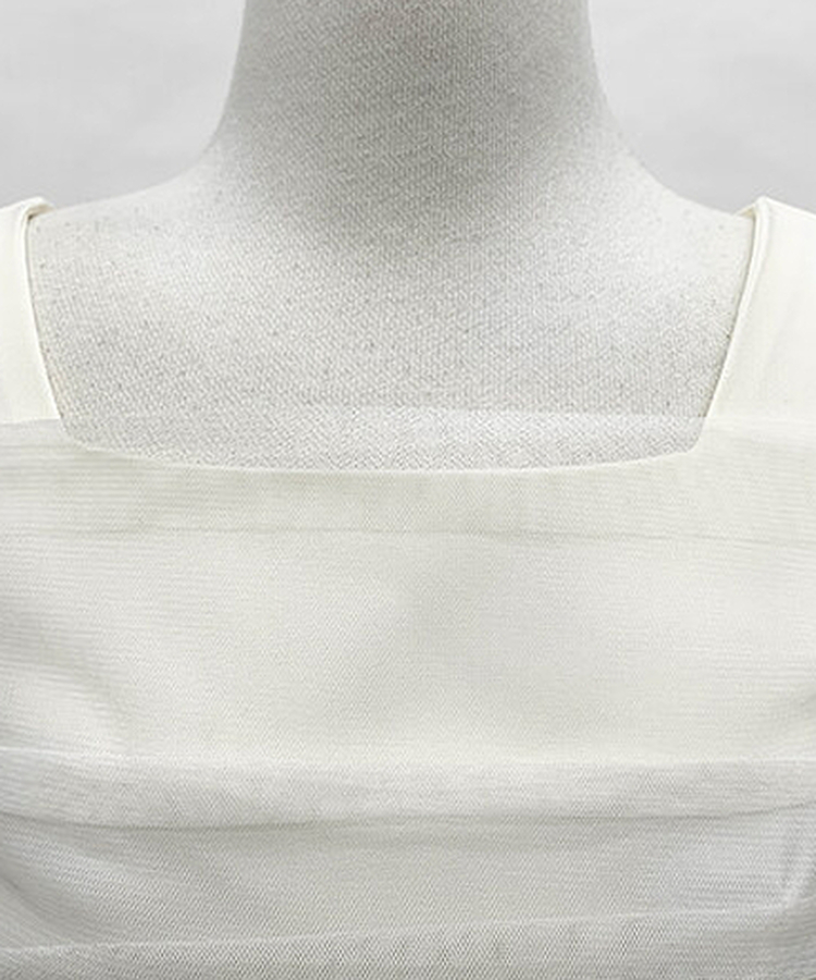 レースフレアブラウス