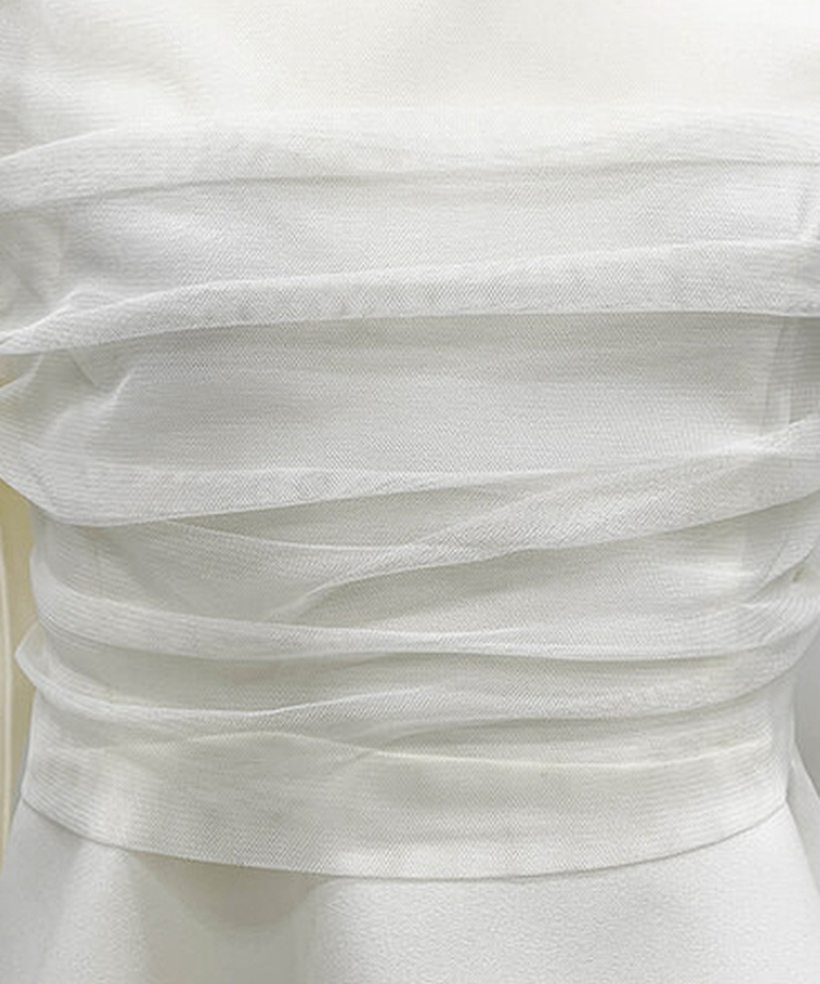 レースフレアブラウス