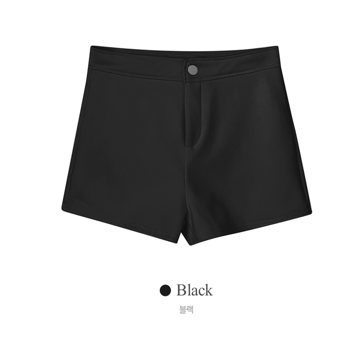 케루 슬림핏 스키니 스판 기본 베이직 하이웨스트 숏 이너 팬츠 반바지