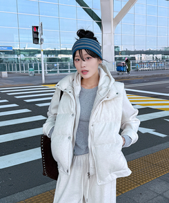 【起毛】ソフトラウンド長袖Tシャツ(6color) MELANGE GRAY