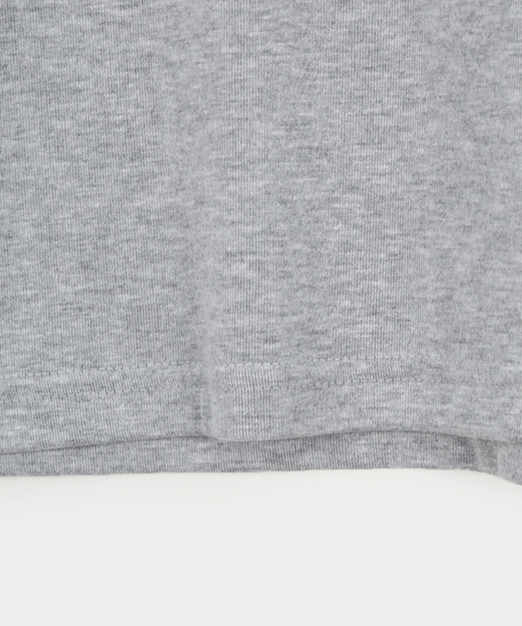 【起毛】ソフトラウンド長袖Tシャツ(6color)