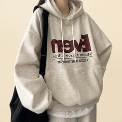 【起毛】チェックポイントパーカー OATMEAL