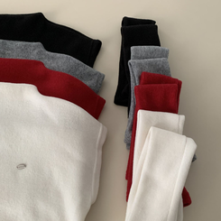 보드리 반폴라 캡소매 팬던트 반팔 편안한 워머 투피스 세트