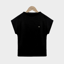 보드리 반폴라 캡소매 팬던트 반팔 편안한 워머 투피스 세트