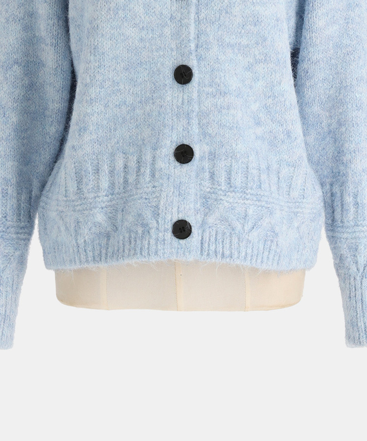 セーラーカラーニットカーディガン