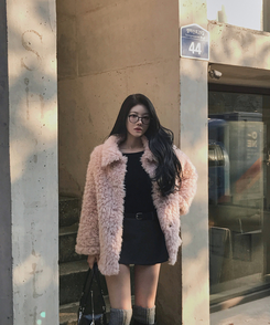 厚手スクエアオフショルダーニット BLACK