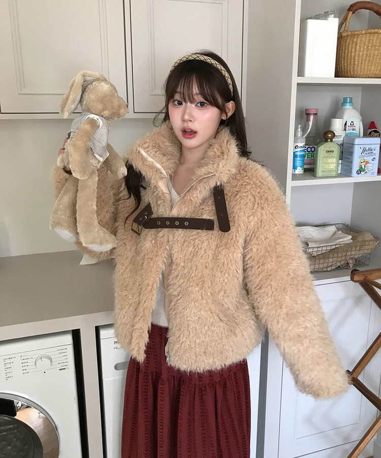 Rambulton ミンクファージャケット Lサイズ ベージュ Rambulton ミンクファージャケット Lサイズ ベージュ ベルトファー