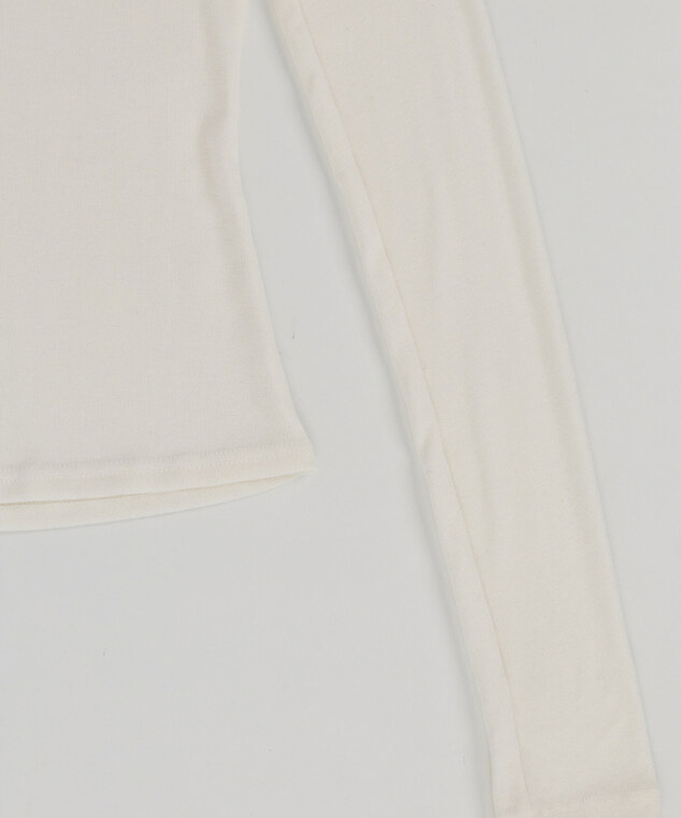 미우 카라 티셔츠 레이어드용 텐셀 카라티