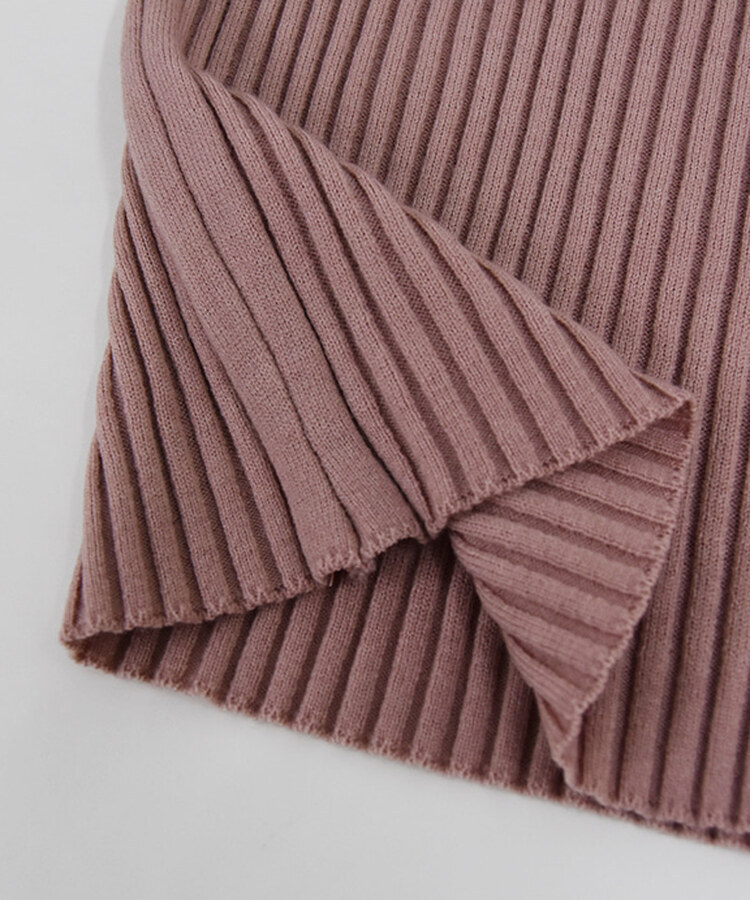 リブ 長袖 ニット 7カラー