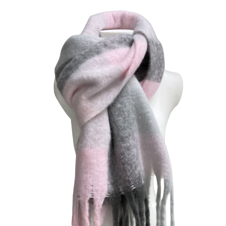 ソフトチェックマフラー(5color)