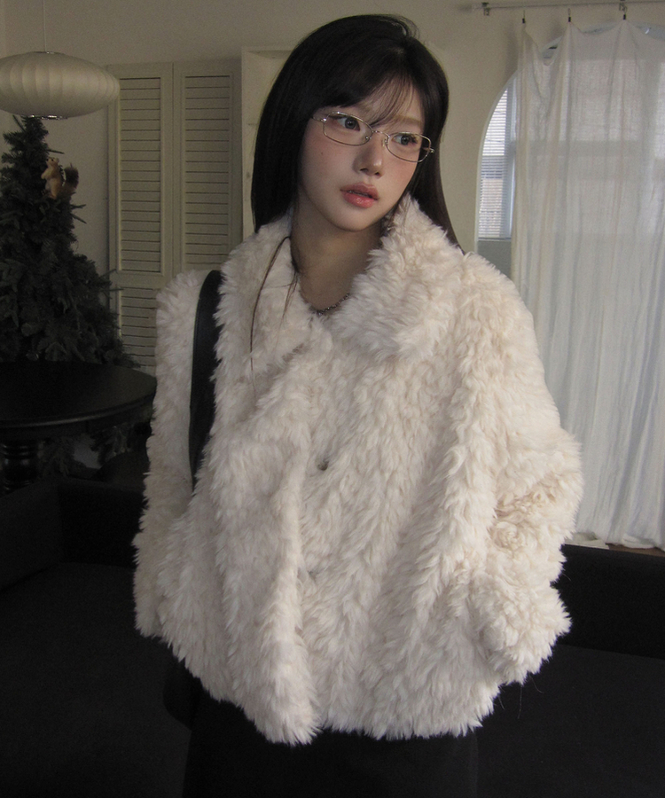 혹시 카라 퍼 자켓