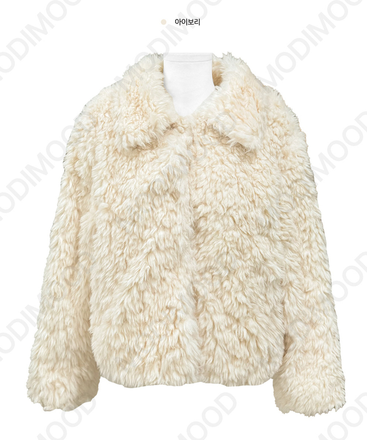 혹시 카라 퍼 자켓