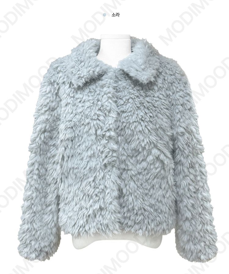 혹시 카라 퍼 자켓