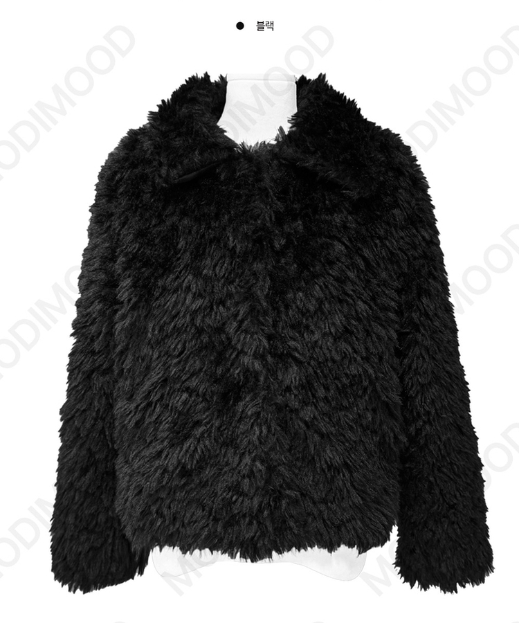 혹시 카라 퍼 자켓