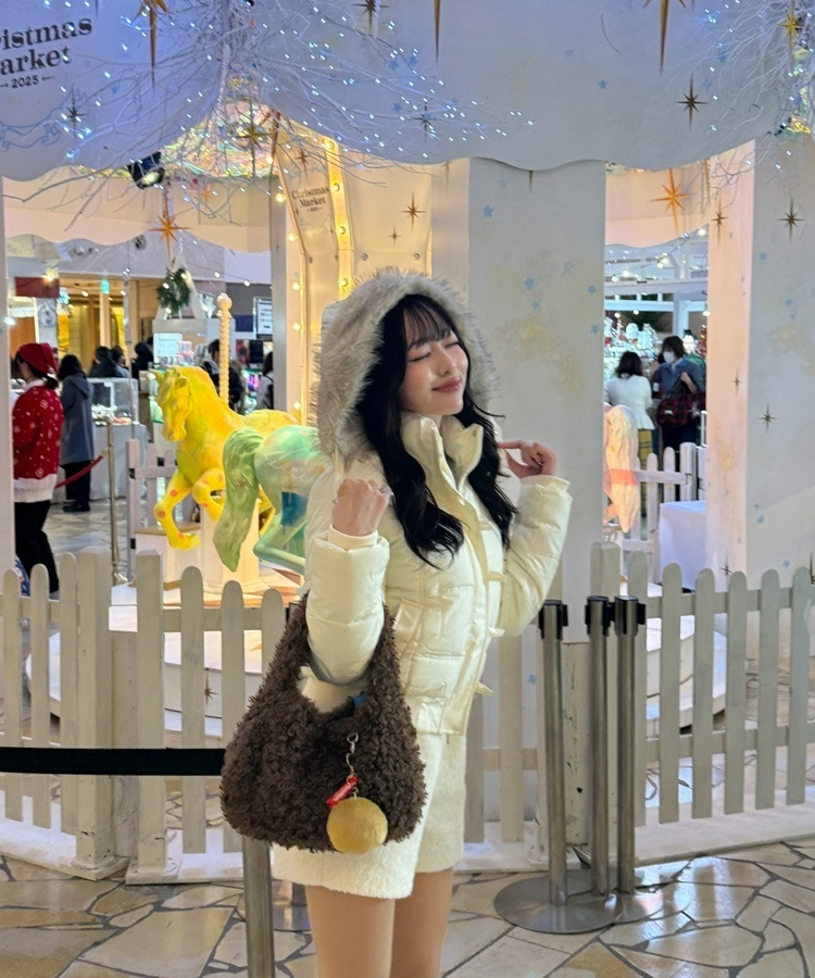 ボタンクロップダウン IVORY