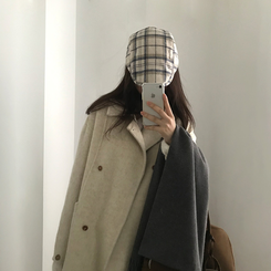 ソフトムードカシミアマフラー  (17color) CHARCOAL