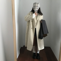 ソフトムードカシミアマフラー  (17color) CHARCOAL