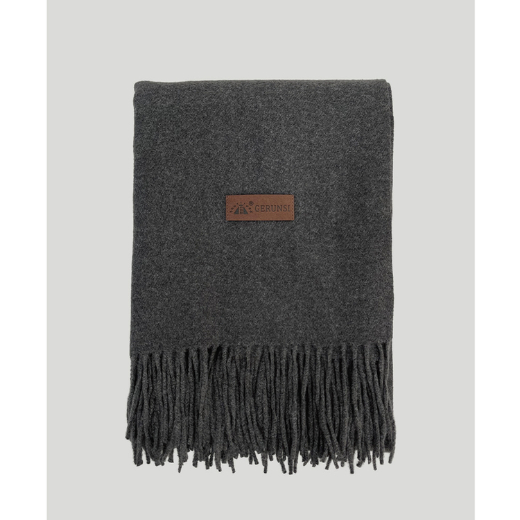 ソフトムードカシミアマフラー  (17color)